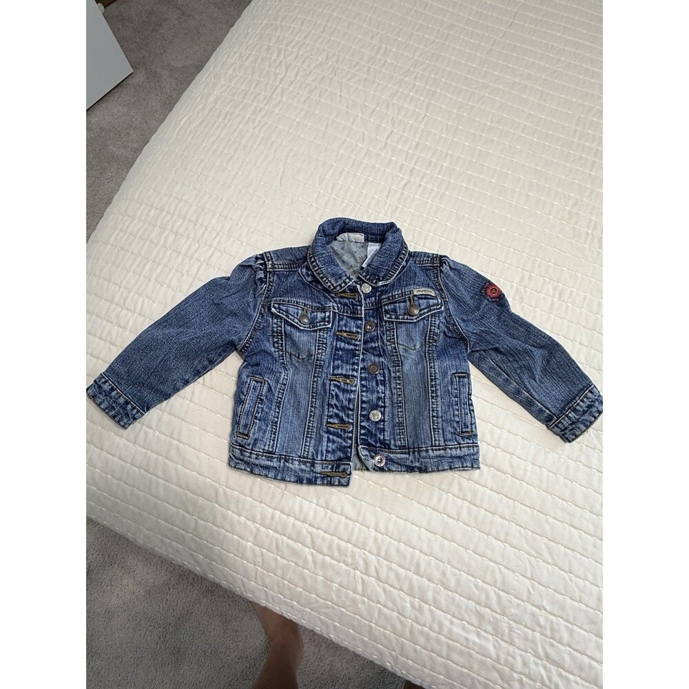 Levi Strauss 2T Toddler Denim Jacket | Light Indigo | Chest Pockets |
